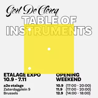 Gert X Table of Instruments