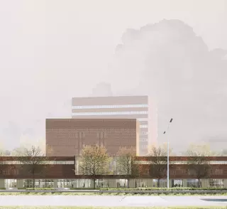 PXL-MAD School of Arts a2o designs winning proposal for the PXL educational campus in Hasselt