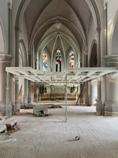 Construction site update of the NAC Olen