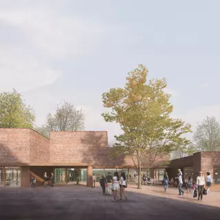 a2o together with Dethier, Vandebos en Michel Janssen Architecten awarded first prize in the competition Alken Valley