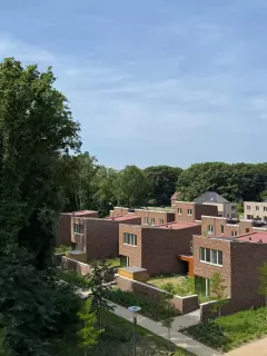 First construction phase of mixed housing project 'T Stroep in Genk finished!